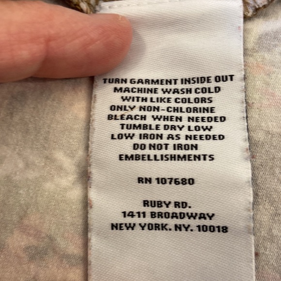 Ruby Rd. Shirt, Coordinate, Size S - Picture 6 of 11